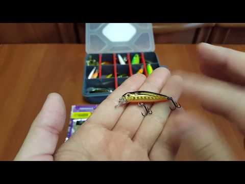 Видео: Unboxing с воблером Strike Pro Midge 40 и слагом Kosadaka Sly Worm специально по заказу Fmagazin.ru