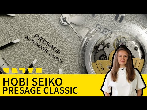 Видео: SEIKO PRESAGE CLASSIC: НОВІ ТЕКСТУРИ ЯПОНСЬКОГО ШОВКУ