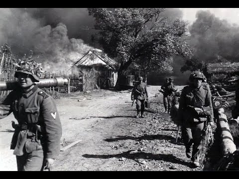 Видео: трагедия  деревни Кражино 1944 год