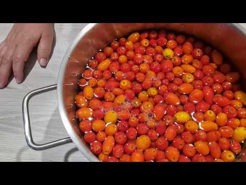 Видео: Джем из шиповника без косточек