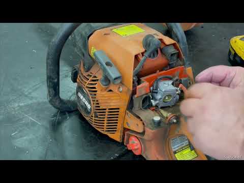 Видео: Echo Chainsaw CS-590: установка карбюратора и снова в деле