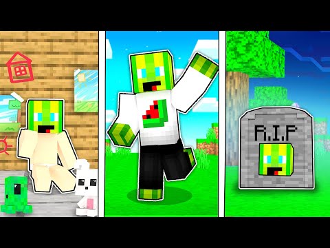 Видео: ВІД НАРОДЖЕННЯ ДО СМЕРТІ У МАЙНКРАФТІ