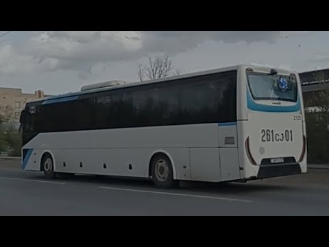 Видео: IVECO Crossway 13M PRO|1A маршрут|261 CJ 01|Z125