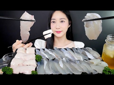 Видео: МУКБАНГ Сашими Из Кавахаги + Сырая Рыбная Печень Real Sound MUKBANG | АСМР | EATING SOUND