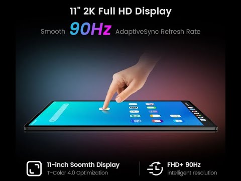 Видео: Планшет Teclast T50 Plus 11 дюймов, 6256 ГБ, Wi Fi+4G, Android