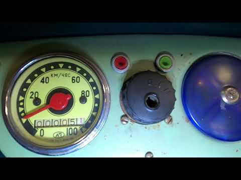 Видео: Советский мотороллер Тула Т-200М 1961 модельного года