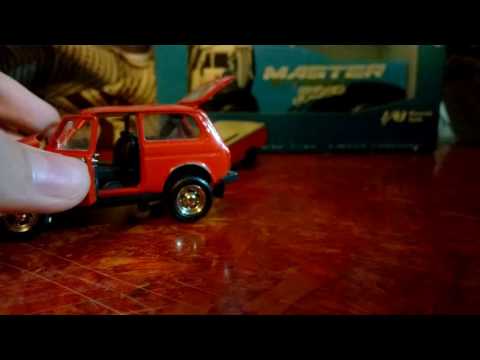 Видео: ВАЗ-2121 "Нива" с прицепом СКИФ 1:43 (Тантал)