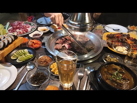 Видео: ЮЖНО-КОРЕЙСКАЯ КУХНЯ В ШЫМКЕНТЕ🔥🔥🔥 / BBQ KOREAN FOOD🔥🔥🔥