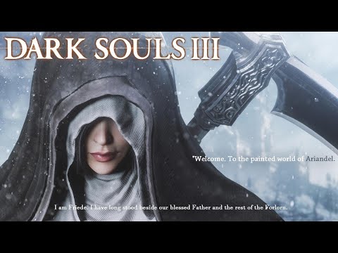 Видео: Dark Souls III Убила Сестру Фриде за пироманта, NO DAMAGE, NG+7 | Pyromancer vs Sister Friede NG+7
