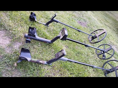 Видео: Xp deus з котушкою еліпс 28*34 проти Minelab E-Trak і Xp Deus 2