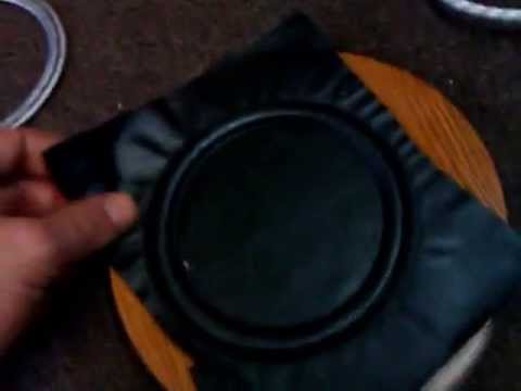 Видео: Изготовления подвеса для  динамиков