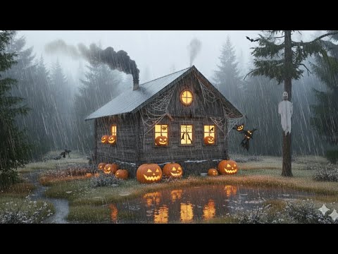 Видео: Нам не следовало укрываться в этой заброшенной хижине... (Хэллоуинский ливень)