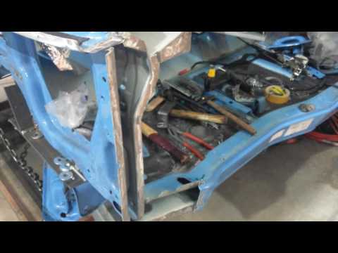 Видео: Кузовной ремонт кабины грузовика.