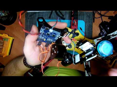Видео: Прошивка двухосевого подвеса Alexmos (для квадрокоптера)