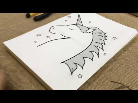 Видео: Учимся делать картины в технике string art. Мастер-класс для начинающих