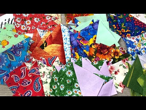 Видео: Один простой способ, чтобы быстро сшить лоскутное одеяло DIY мастер класс