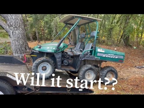 Видео: Брошенный Polaris Ranger 6x6 за 500 долларов, заведется ли?