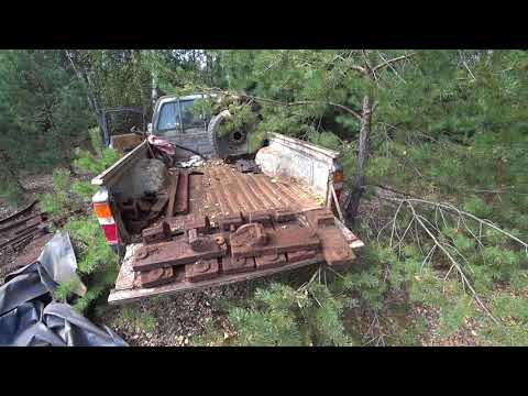 Видео: Личный рекорд - 1000кг в одиночку. Оторвало колесо. Суровый коп на торфяниках.