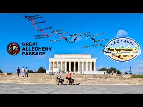 Видео: 7 дней на велосипеде по 3 штатам | GAP & C&O Trail