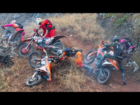 Видео: Hixpania Hard Enduro 2025 | Любительское краш-шоу от Жауме Солера