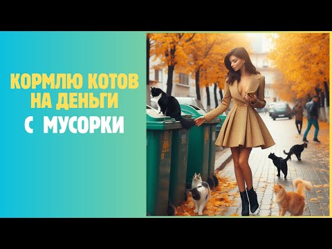 Видео: ШоПоБакам Киева. Нашла два телефона, сдала в банк 100$ долл и накормила котов