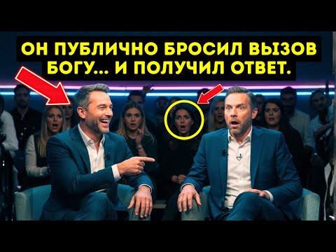 Видео: Он разорвал Библию перед миллионами... но не ожидал, что произойдёт дальше