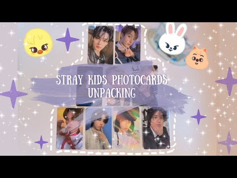 Видео: распаковка карт stray kids | minsunglix photocards unpacking