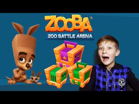 Видео: Zooba! Новый ГЕРОЙ🐱 Открываем ящики 📦 Играем вдвоем