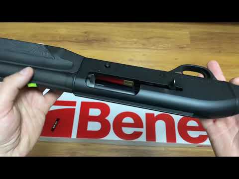 Видео: Пристрелка Benelli M1. Мушка с завышением для пули и проверка боя дробью.