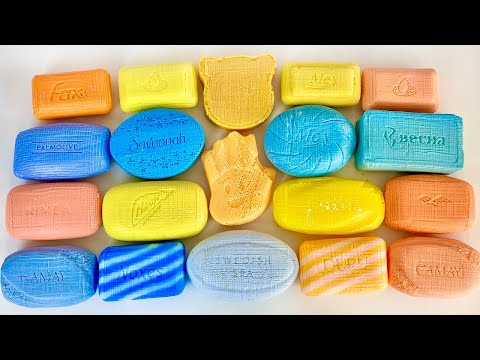 Видео: ASMR Soap Cubes. Soap Cutting. Резка мыла кубиками.