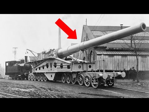 Видео: Самое мощное орудие Первой Мировой, взорвавшееся дважды от собственных снарядов!