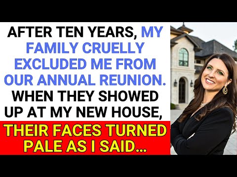 Видео: Спустя десять лет моя семья не пригласила меня на нашу встречу. Их лица побледнели, когда они уви...