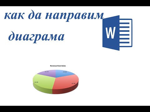Видео: Как се прави 3D диаграма тип пай с word / Безплатен курс по Word