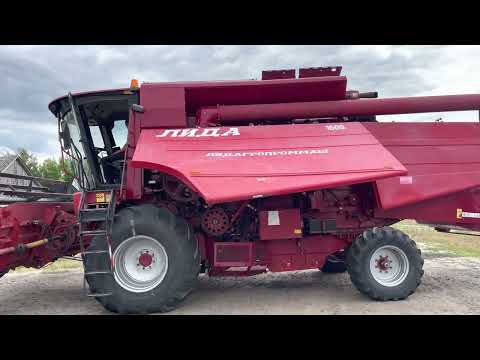 Видео: На продаж! Супер комбайн Лида1600 , Case CF80