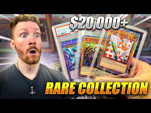 Видео: В этой коллекции Yugioh стоимостью более 20 000 долларов есть ВСЕ редкие современные Граали TCG и...