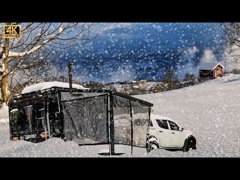 Видео: ТЕПЛЫЙ ЗИМНИЙ САДОВЫЙ КЕМПИНГ С ПЕЧКОЙ В МЕТЯНЬ