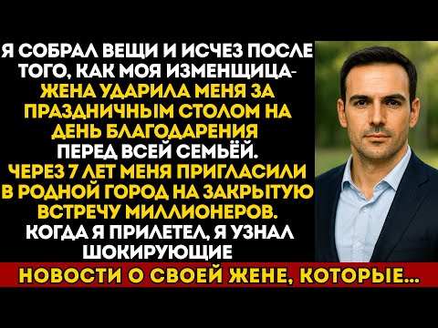 Видео: Жена дала пощёчину перед всей семьёй. Я исчез на 7 лет… И узнал тайну, которая сломала её.