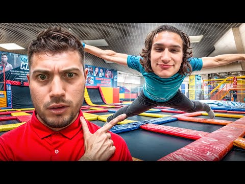 Видео: БЕЗУМНЫЕ ТРЮКИ НА БАТУТАХ С ВОСКРЕСЕНСКИМ | П🔞ШЛЫЕ ВОПРОСЫ КРАСОТКЕ