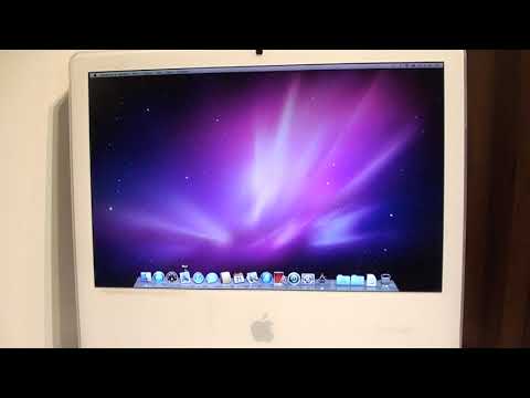 Видео: Старый iMac 20 (A1174) 2006го года. Все в одном!