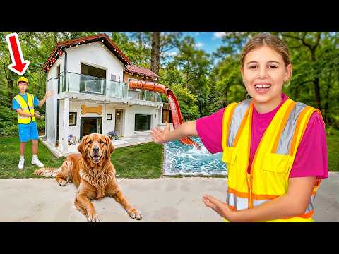 Видео: Челлендж «Сделай сам: собачий домик» — моя собака решает, кто победит 💥