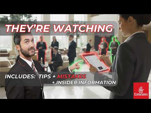 Видео: Интервью с бортпроводниками Emirates 2025-2026: секретная система подсчёта баллов раскрыта