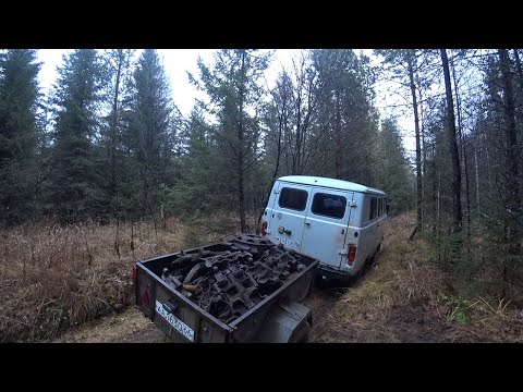 Видео: ПОЛНЫЙ ПРИЦЕП МЕТАЛЛОЛОМА! СТОЛЬКО ТРАКОВ Я ЕЩЁ НЕ НАХОДИЛ! МЫ ПРОСТО В ШОКЕ ОТ ТАКИХ НАХОДОК!!!