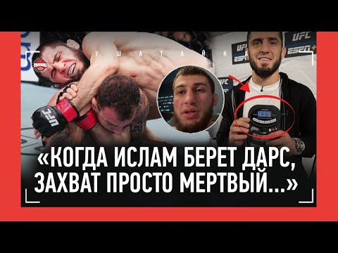 Видео: "Если Махачев взял на коронку - это всё..." / 40 минут борьбы с Хабибом, Маддалена / ШИХШАБЕКОВ