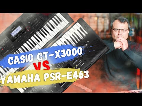 Видео: 🎹Yamaha PSR-E463 vs 🎹Casio CT-X3000 // Сравнение и тест синтезаторов