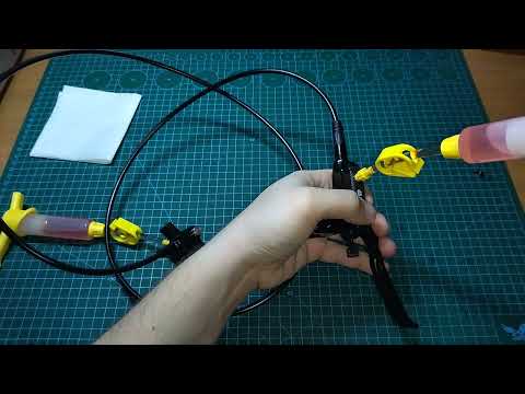 Видео: How to bleed the brake ZTTO M840 / Прокачка тормозов ZTTO M840