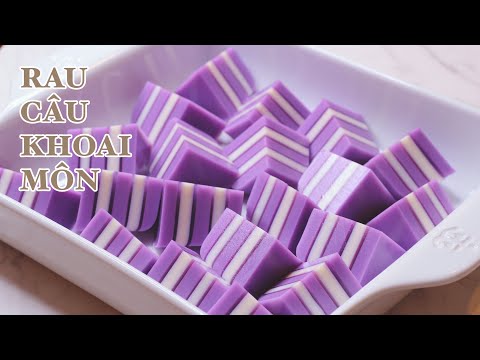 Видео: Желе из таро — простой рецепт — бизнес-стандарт — очень вкусно