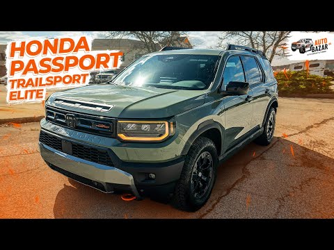 Видео: Конкурент Toyota 4Runner и Land Cruiser: обзор 2026 Honda Passport Trailsport Elite Blackout