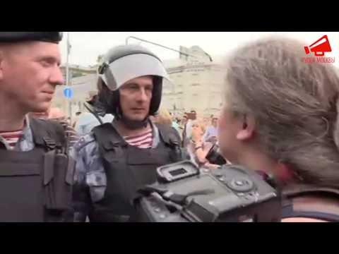 Видео: СРОЧНО⚡️Жесткие задержания на марше в поддержку Ивана Голунова в Москве