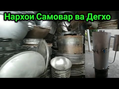 Видео: Нархномахои Самовар ва Дегхо дар Бозори Султони Кабир