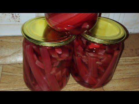 Видео: Вкусная маринованная закуска из мангольда 👍